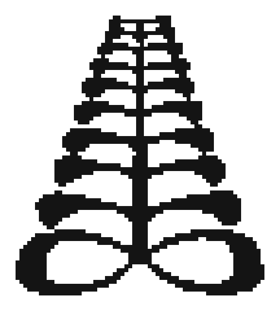 Aya Adinkra symbol — the fern
