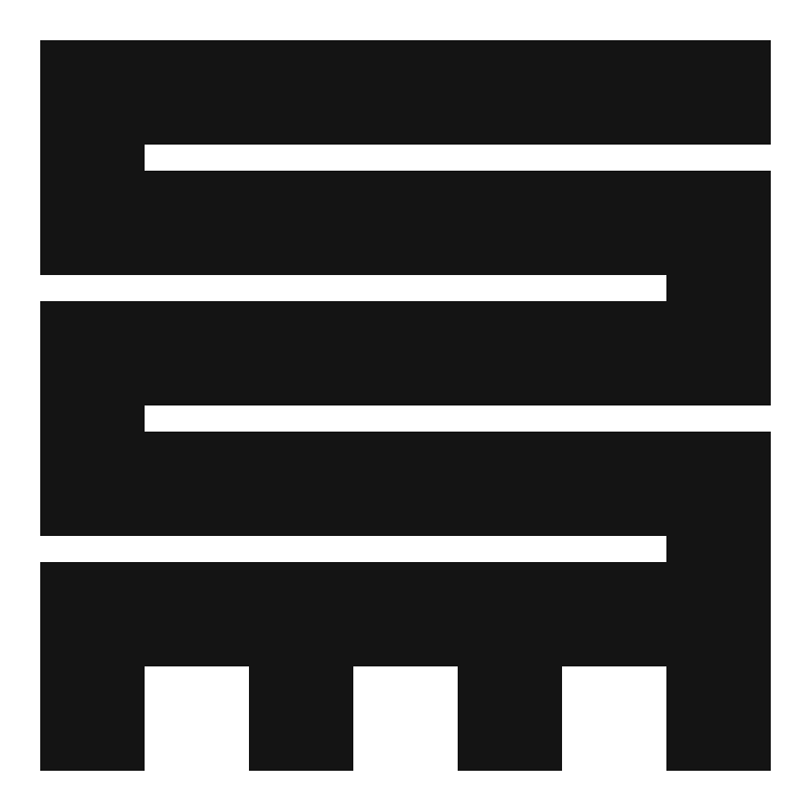 Nkyinkyim Adinkra symbol — twisting