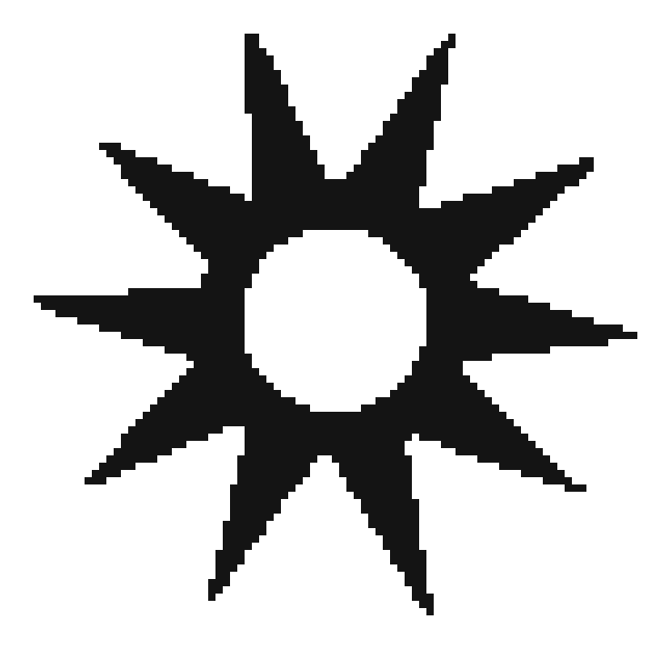 Nsoromma Adinkra symbol — child of the heavens