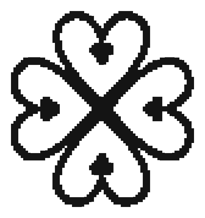 Nyame Dua Adinkra symbol — tree of God